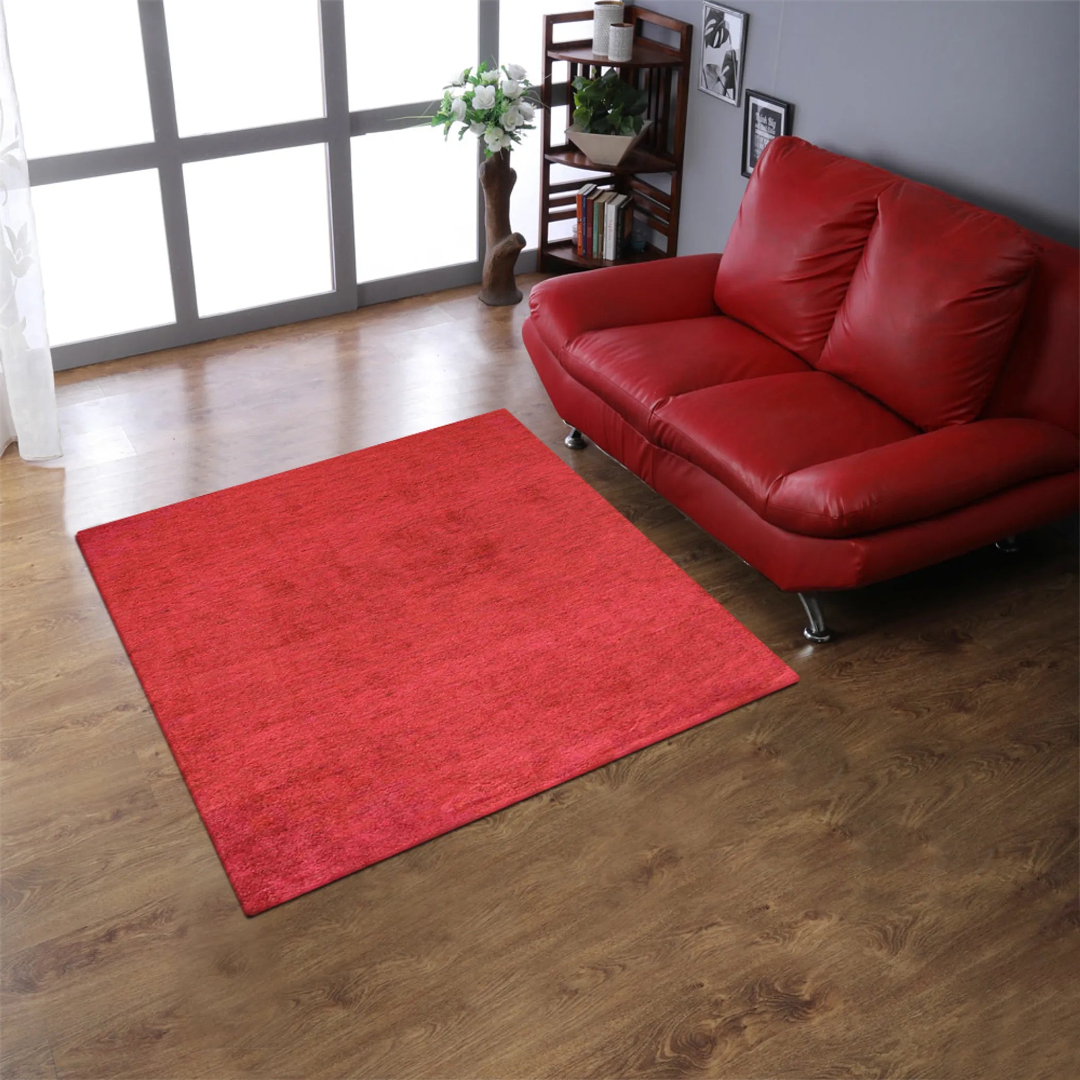 Rugsotic Carpets Hand Knotted Loom Silk Mix 10'x10' Square Area Rug - Size: 10'X10' | Pack Of: 1