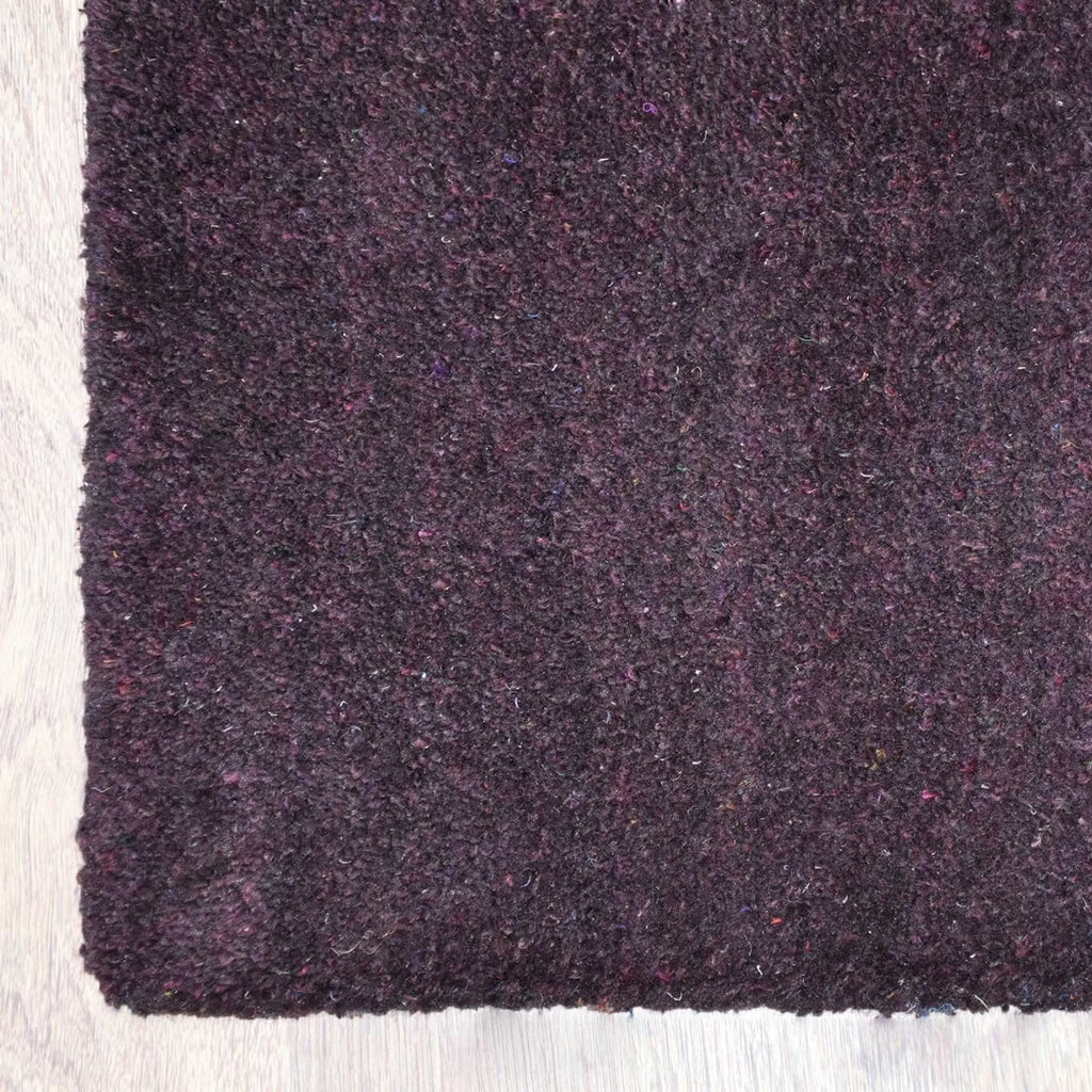 Rugsotic Carpets Hand Knotted Loom Silk Mix Area Rug Contemporary