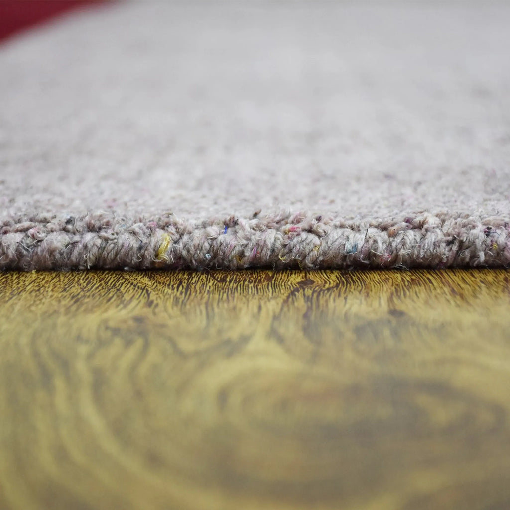 Rugsotic Carpets Hand Knotted Loom Silk Mix Area Rug Contemporary