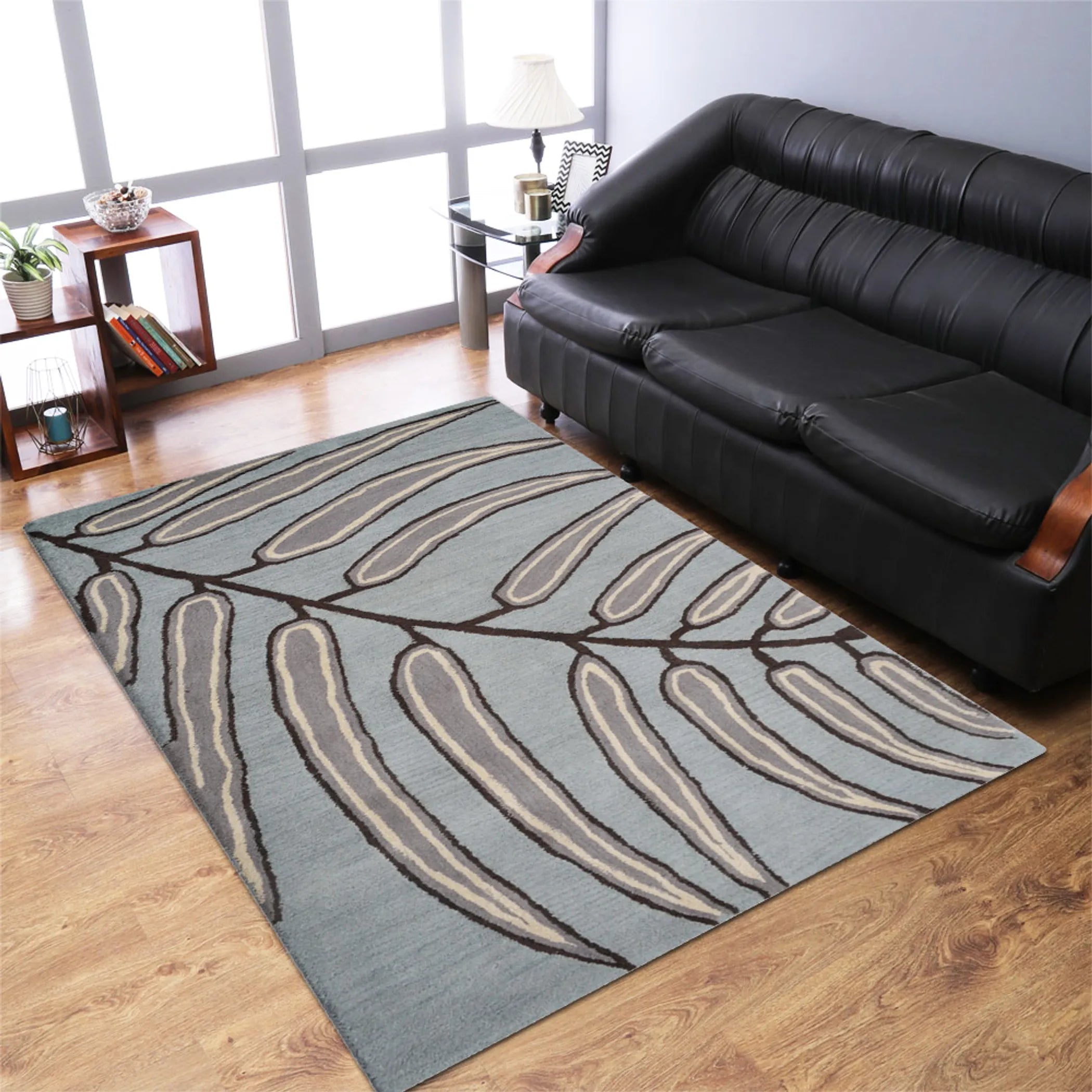 Rugsotic Carpets Hand Tufted Wool Area Rug Floral