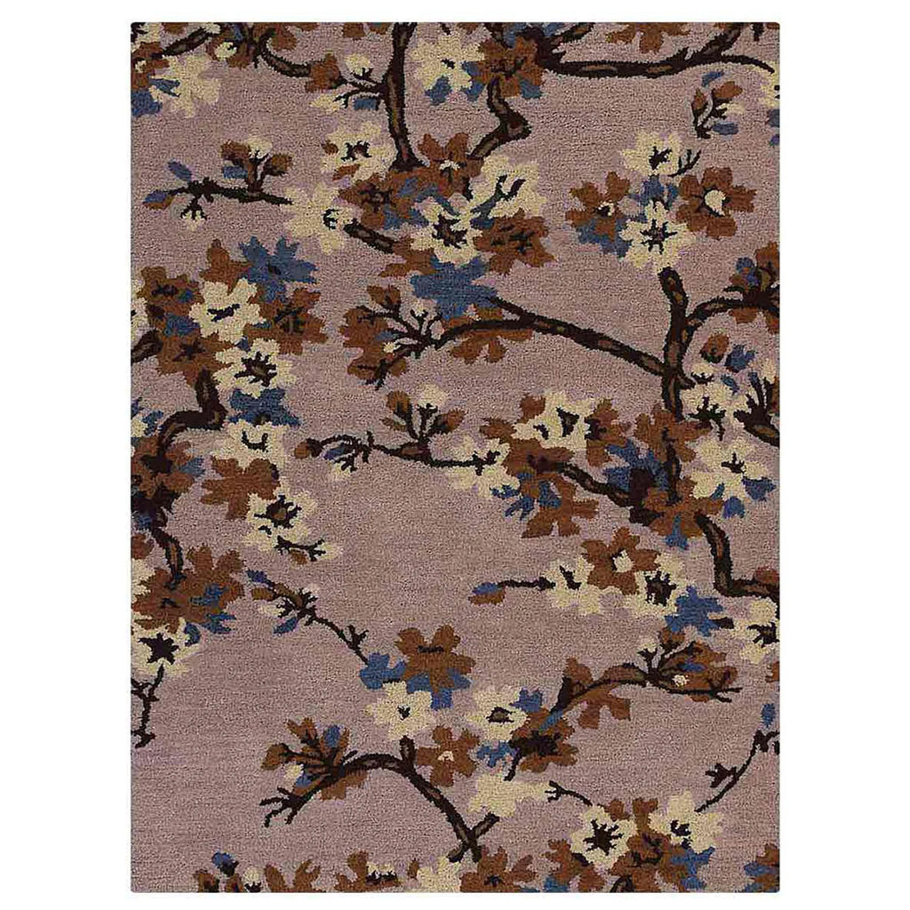 Rugsotic Carpets Hand Tufted Wool Area Rug Floral